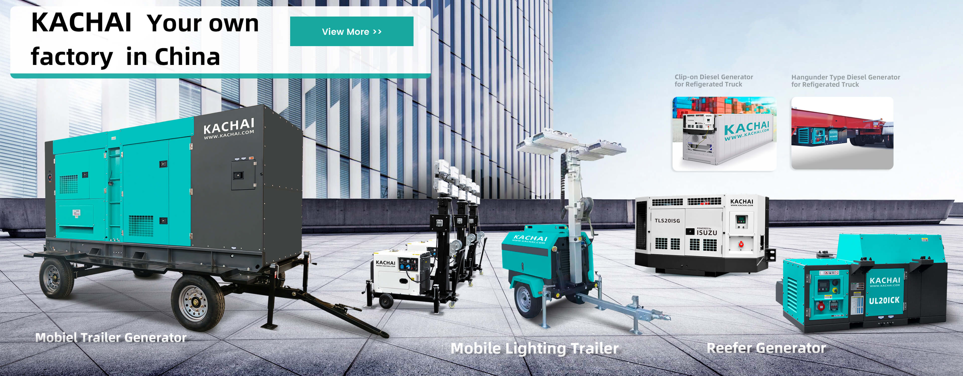 mobil tilhengergenerator